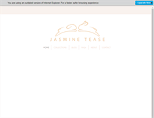 Tablet Screenshot of jasmine-tease.com